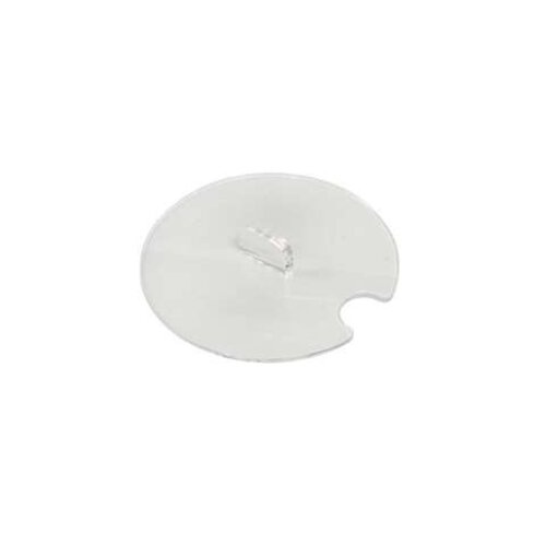  HorecaTraders Transparant Deksel voor Saladekom 180x180 mm | Krasvast Kunststof 
