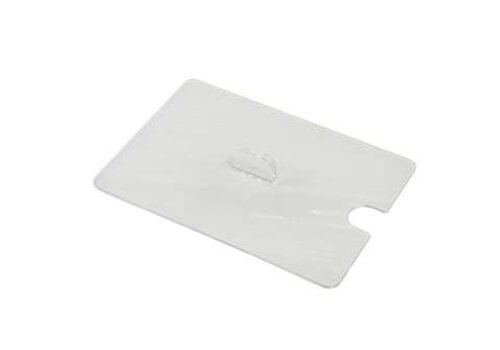  HorecaTraders Couvercle en plastique transparent pour saladier 215 x 155 x 85 mm – Couvercle pour comptoir réfrigéré de restauration 