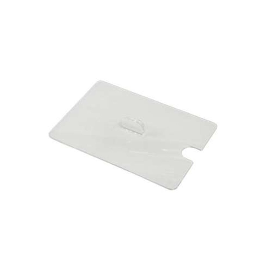 Transparenter Kunststoffdeckel für Salatschüssel 270 x 145 mm – Deckel für Catering-Buffets und Kühlvitrinen