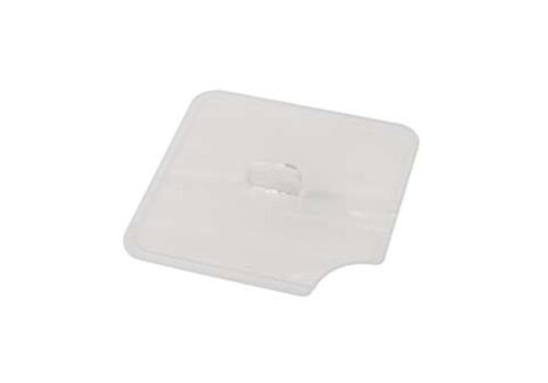  HorecaTraders Couvercle transparent en plastique pour saladier 180 x 180 mm | Couvercle de présentation pour l'hôtellerie et les buffets 