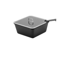 Couvercle transparent en plastique pour saladier 180 x 180 mm | Couvercle pour présentation traiteur et buffet
