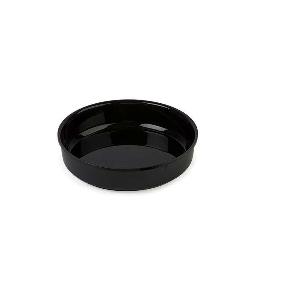 Ronde Schaal Kunststof Plexi - Zwart - 3,1L - ø300x65mm
