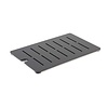 HorecaTraders Black Bottom Grate - For Dish 420x280mm