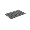 HorecaTraders Schwarzer Bodenrost – für Schüssel 280x210 mm