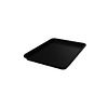 HorecaTraders Plateau de présentation rectangulaire en plastique noir 280 x 210 x 20 mm pour vitrines réfrigérées et buffets