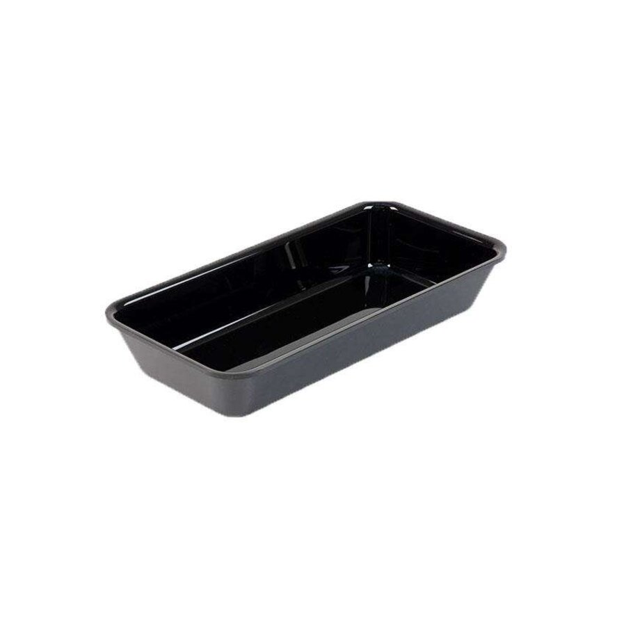 Zwarte Presentatieschaal Rechthoekig - 2L - 280x140x50mm
