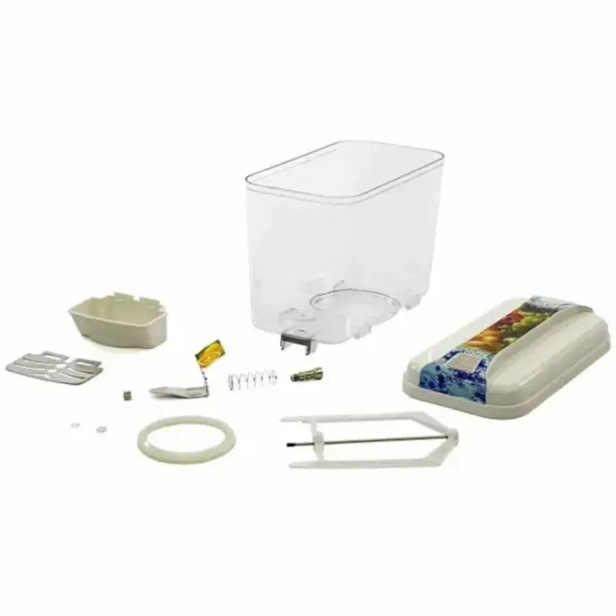 Distributeur de boissons réfrigéré 2 x 18 litres Blanc/Inox – Refroidisseur de boissons professionnel