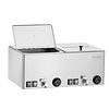 Bartscher Worstenwarmer 535x370x240 mm RVS met 2 Regelbare Bakken