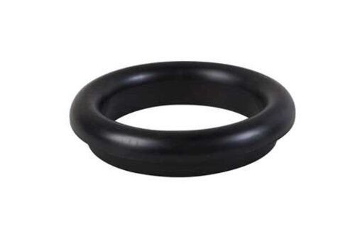  HorecaTraders Waste chute ring Ø201 mm Flush Mount | Matte Rubber Waste Conduit for Hospitality Worktops 