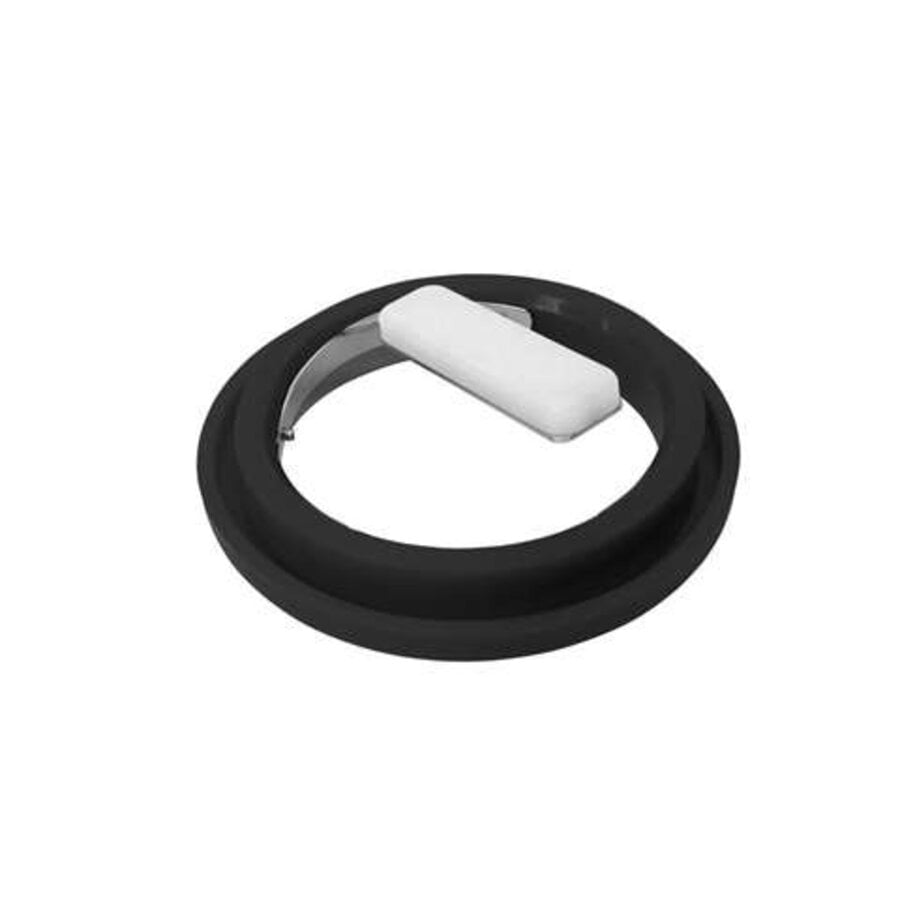 Waste chute ring with magnet Ø201 mm flush-mounted | Cutlery catcher for hospitality worktops