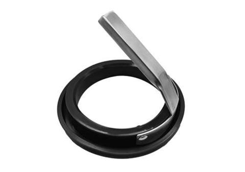  HorecaTraders Magnetische Afvalkokerring Ø201 mm Inbouw | Professionele Bestekvanger voor Horeca 