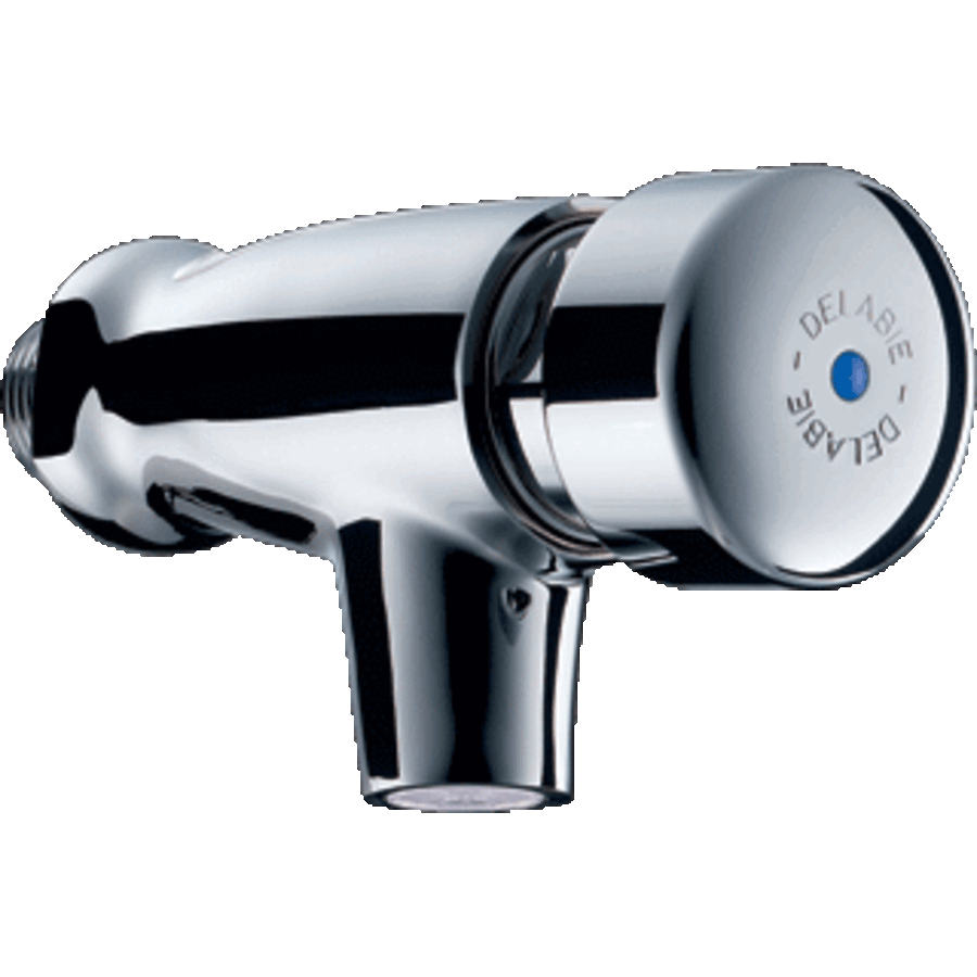Zelfsluitende Wandkraan Chroom 1/2 Inch voor Horeca en Sanitair