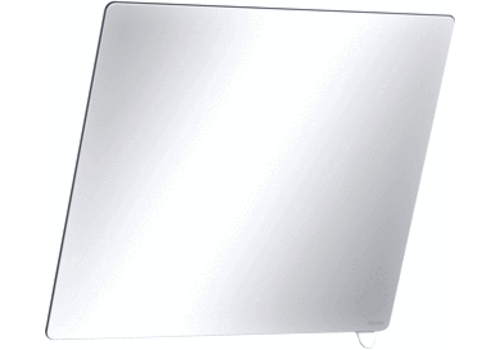  Miroir de salle de bain inclinable 600 x 500 mm avec support mural 