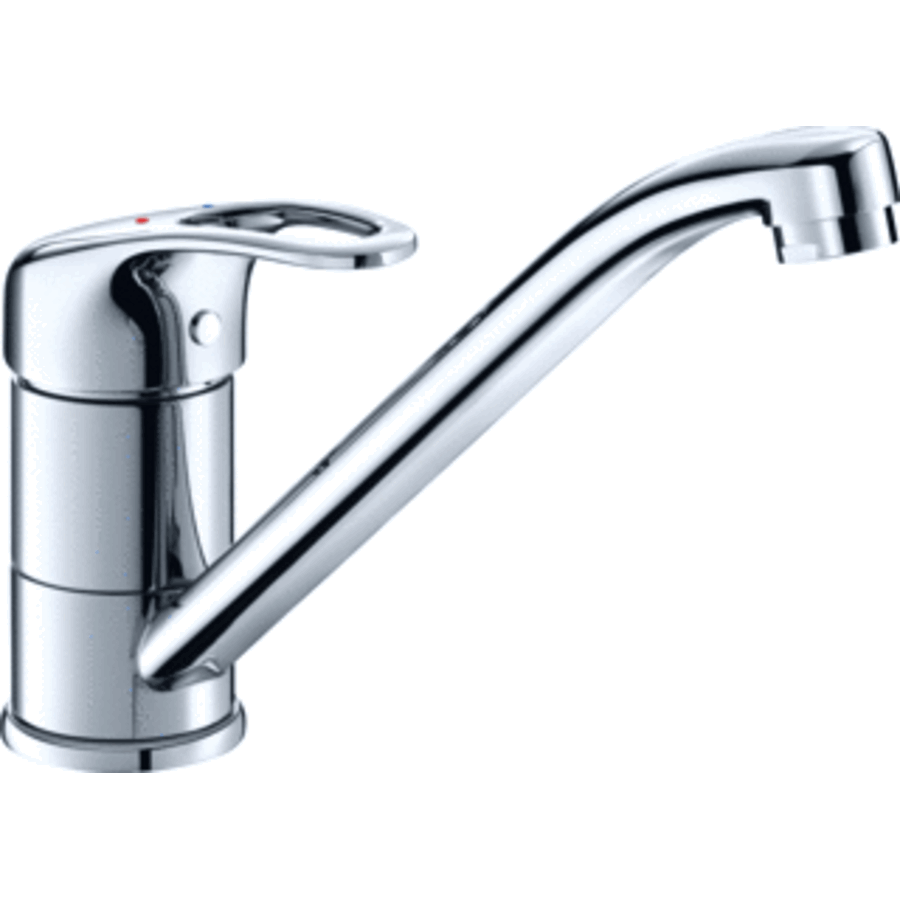 Professional Washbasin Mixer Tap with Swivel Spout and Temperature Limiter