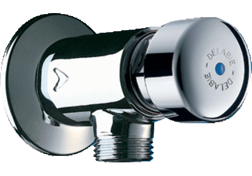  HorecaTraders Mechanische Urinoirspoeler Wandopbouw met Instelbare Waterdoorstroming 