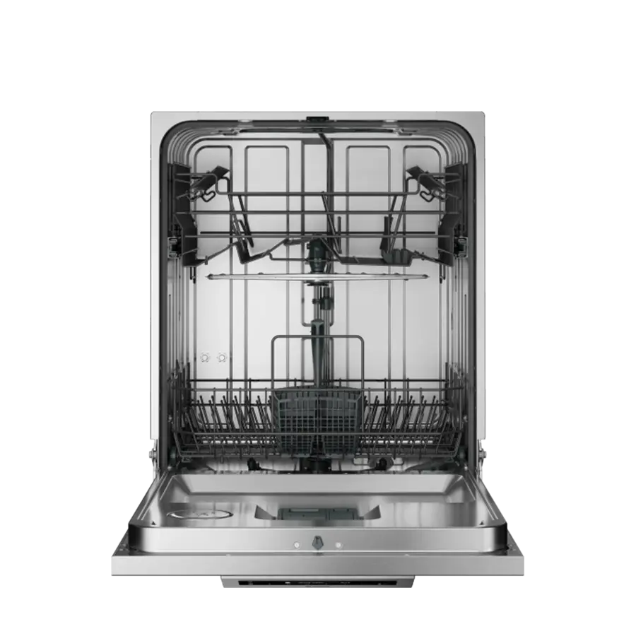 Lave-vaisselle professionnel sous plan en acier inoxydable 596 x 567 x 819 mm