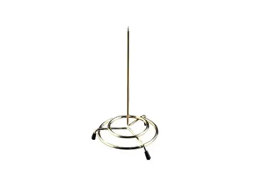  HorecaTraders Porte-reçus en acier inoxydable | Support pour l'hôtellerie, la restauration et les cafés | 15 (h) x 15 (Ø) cm 