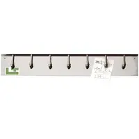 Porte-tickets | Acier inoxydable | 8 ressorts | 10 (H) x 62,5 (L) x 2 (P) cm