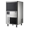HorecaTraders Professionele RVS Schilferijsmachine | Bunkercap. 20kg | 60 kg/24h | 520x560x955 mm