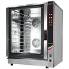 HorecaTraders Cuiseur vapeur électrique combiné professionnel 10x GN 1/1 | 400 V | 12,7 kW | 920×840×1145 mm