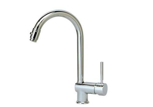  Robinet mitigeur professionnel pour la restauration avec douchette extractible 600 mm – Chromé 