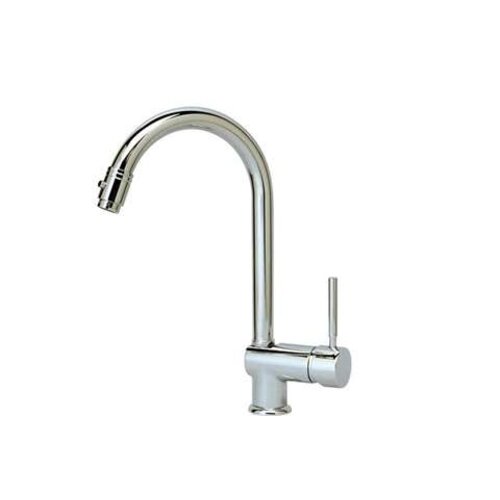  Professional Catering Mixer Tap with Pull-Out Spray Head 600 mm – Chrome-plated 