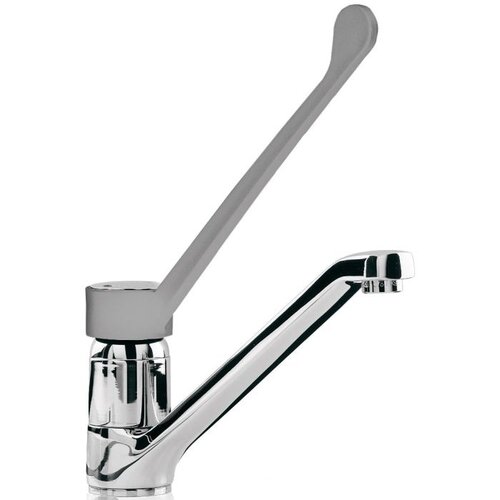  HorecaTraders Kraan met Elleboogbediening voor Professionele Horecakeukens – Hygiënische Ééngats Mengkraan 1/2 Inch 