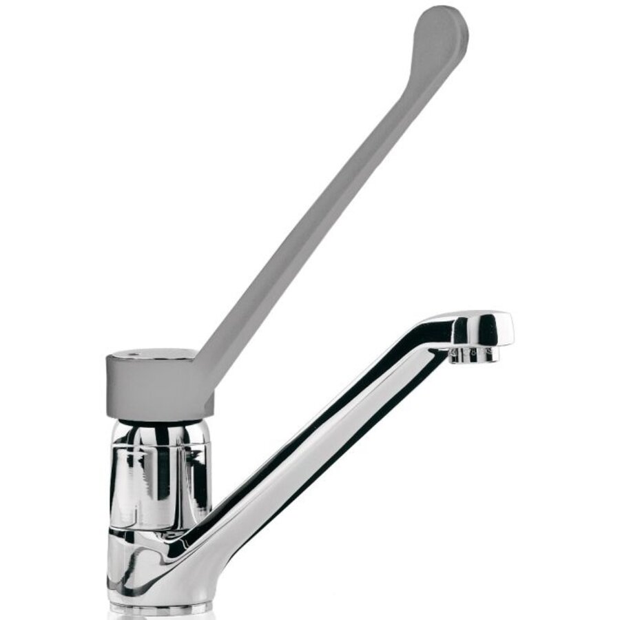 Elbow-Operated Tap for Professional Catering Kitchens – Hygienic Single-Hole Mixer Tap 1/2 Inch