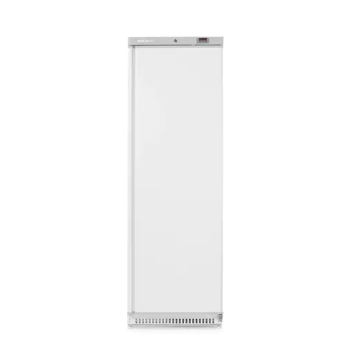  HorecaTraders Gefrierschrank | Gehäuse aus weiß lackiertem Stahl | 2 Füße | Ablagefläche | 60 x 64,6 x (H) 187,5 cm 