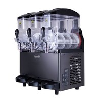 Machine à granita 3 x 12 litres 610 x 570 x 870 mm 230 V Noir