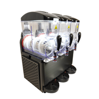 Slush machine 3x12 Liters 610x570x870 mm 230V Black