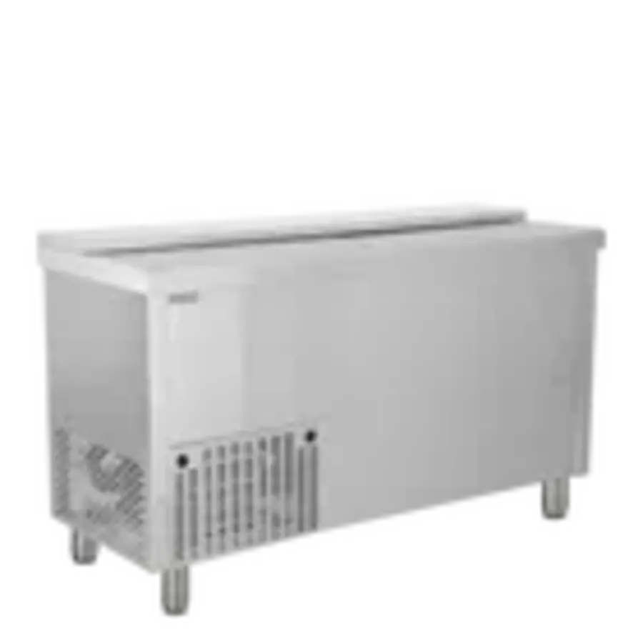 Professional Stainless Steel Bottle Cooler | 293 Liters | +2 to +8 °C | 1505 x 565 x 930 mm