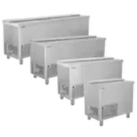 Professional Stainless Steel Bottle Cooler | 293 Liters | +2 to +8 °C | 1505 x 565 x 930 mm