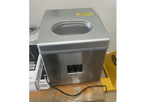  Machine à glaçons de table en acier inoxydable – Machine à glaçons professionnelle compacte pour établissements de restauration 