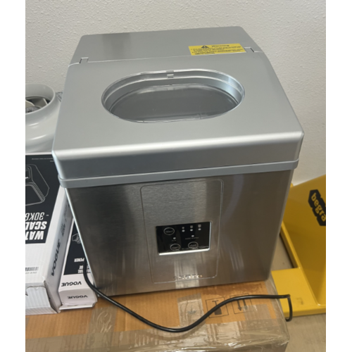  IJsblokjesmachine RVS Tafelmodel – Compacte Professionele IJsmachine voor Horeca OUTLET 