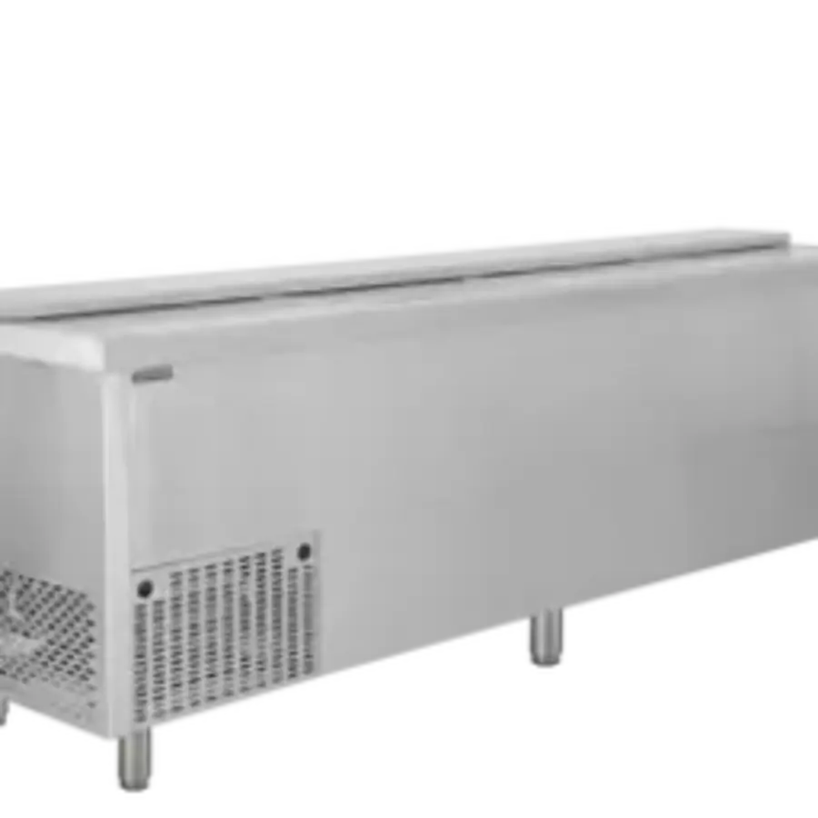 Professionele RVS Flessenkoeler 429 Liter | Horeca Koelbuffet voor Flessen en Blikjes