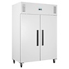 HorecaTraders Réfrigérateur à deux portes 1152 litres 1340 x 815 x 2000 mm Blanc