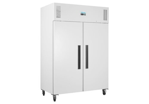  HorecaTraders Double Door Refrigerator 1152 Liters 1340x815x2000 mm White 