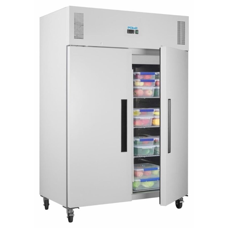 Réfrigérateur à deux portes 1152 litres 1340 x 815 x 2000 mm Blanc