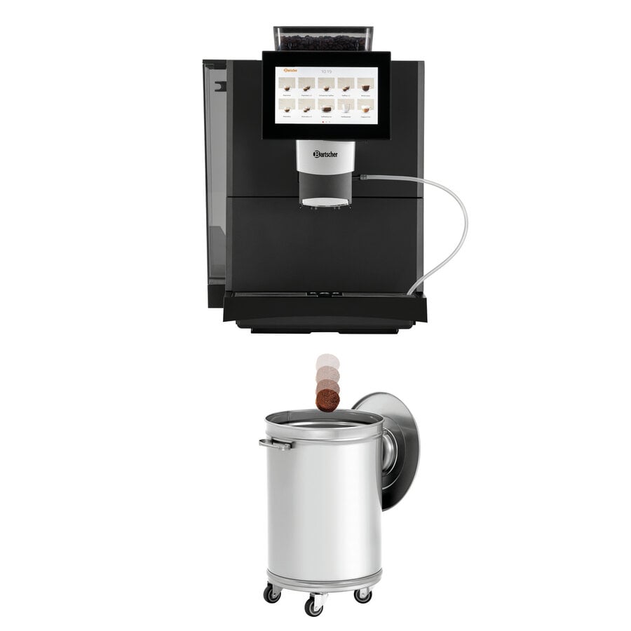 Koffiezetap | Zwart | 4 Liter | Max. 80 Kopjes/Uur | 350x525x475 mm