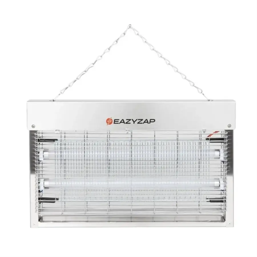 Energy-efficient LED Stainless Steel Fly Catcher 100m² for Hospitality Kitchens and Restaurants