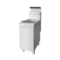 Friteuse à gaz propane 21 litres, 26,4 kW, 400 x 900 x 850 mm