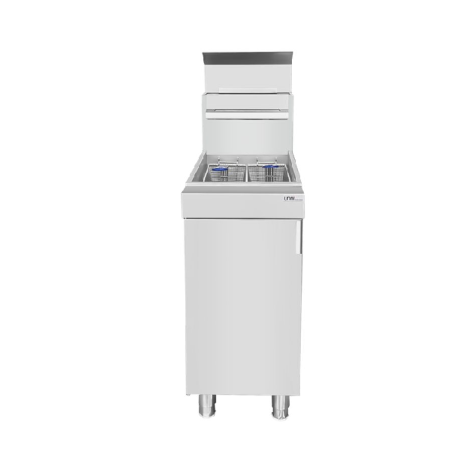 Gas Fryer 21 Liters Propane 26.4 kW 400x900x850 mm