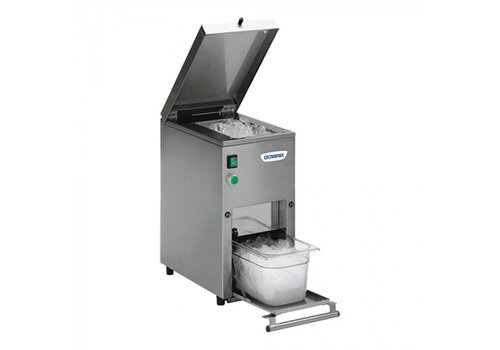  TecnoInox Professional Ice Crusher 360 kg/hour 240x430x490 mm Stainless Steel 
