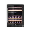 Arktic Wine Cooler with 2 Zones for 46 Bottles – Black
