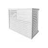 Gehäuse für Außengerät aus Aluminium | Aluminium | 1310 x 650–800 x 1200 mm