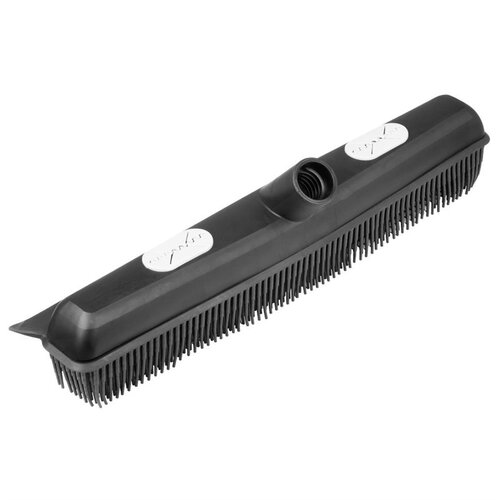  HorecaTraders Gummibesenkopf, schwarz | 7,7 (L) x 34 (B) cm 