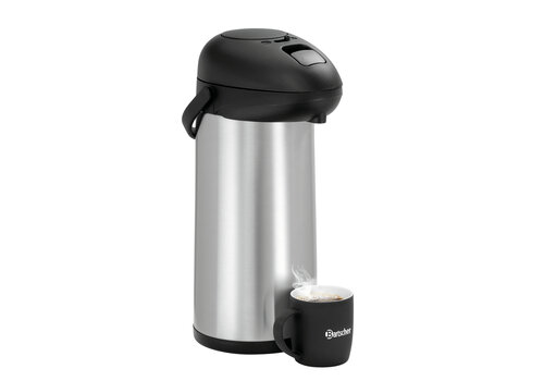  Bartscher Pump jug | Stainless steel | Double wall | 5 Liters | 245x181x428mm 