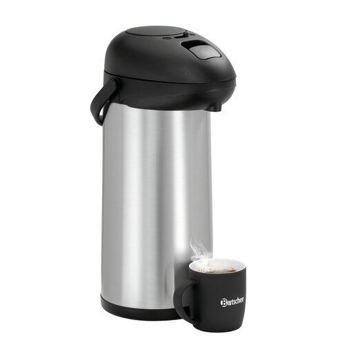  Bartscher Pump jug | Stainless steel | Double wall | 5 Liters | 245x181x428mm 
