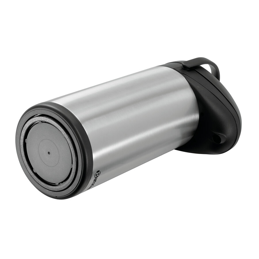 Pump jug | Stainless steel | Double wall | 5 Liters | 245x181x428mm
